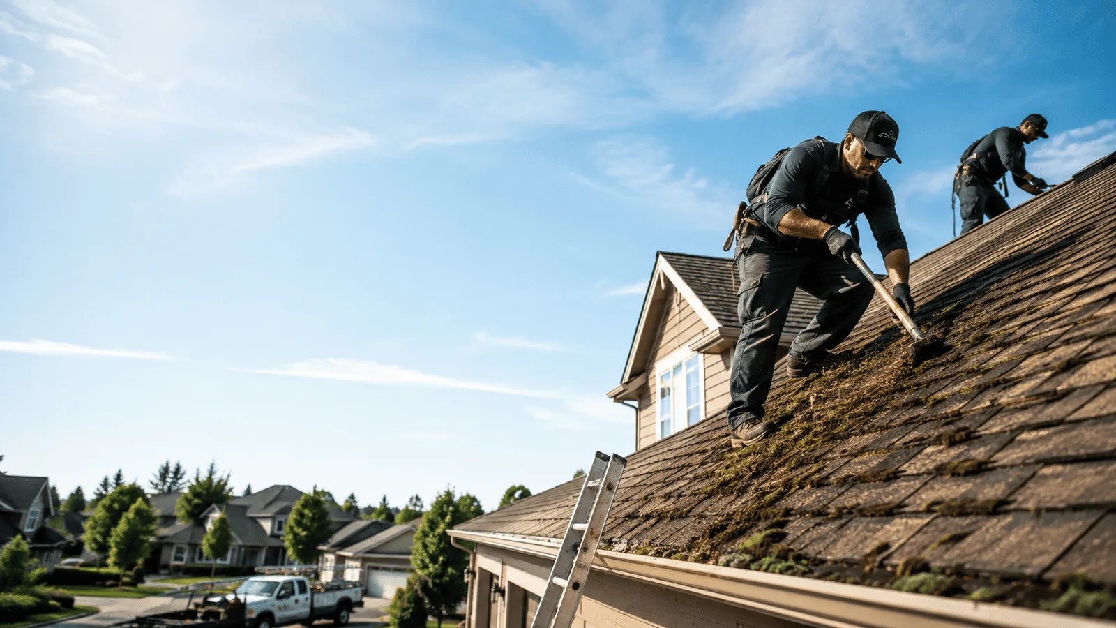 Roof Moss Removal in Harvey, LA near me